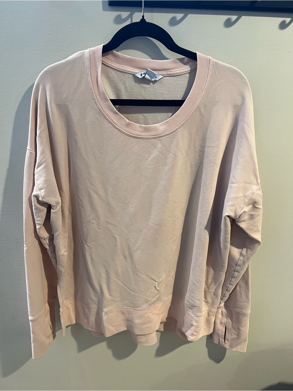 Athleta Blush Pink Crewneck Sweatshirt